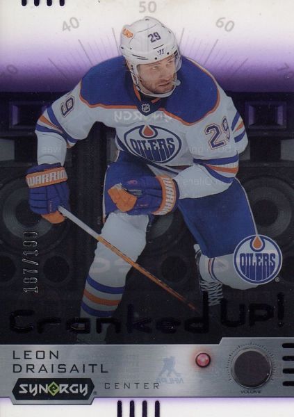 insert karta LEON DRAISAITL 23-24 Synergy Cranked Up Purple /199